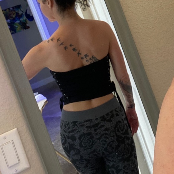 Black Tube Top - Picture 2 of 4